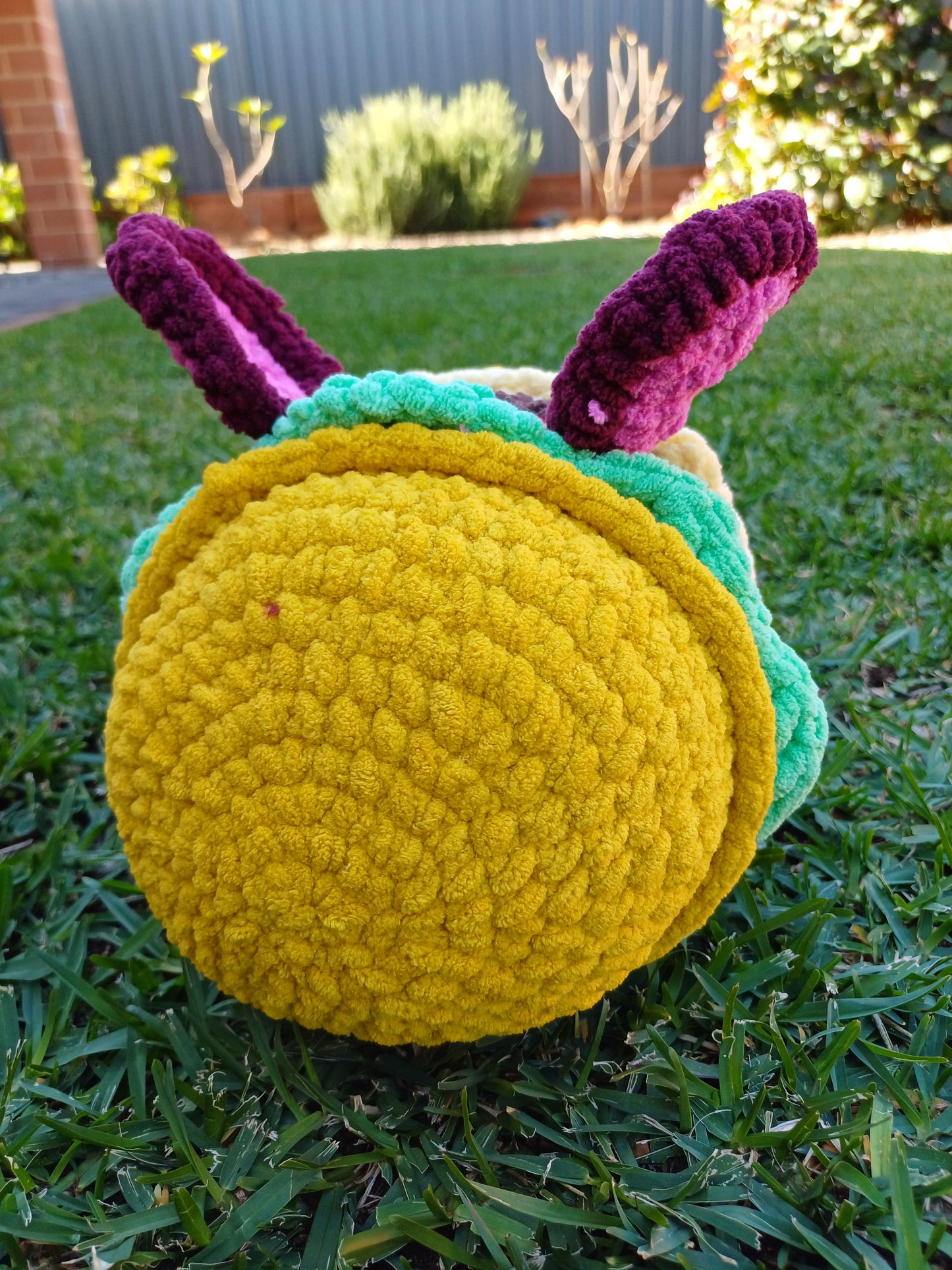 Burger - Bee Crochet Plushie