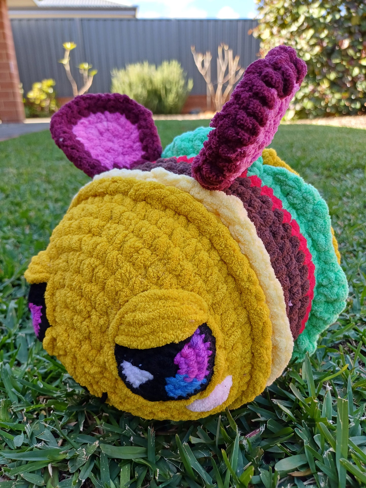 Burger - Bee Crochet Plushie