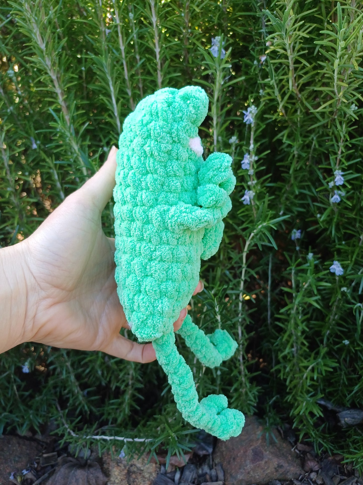 Bright Green Leggy Frog Pillow Pal