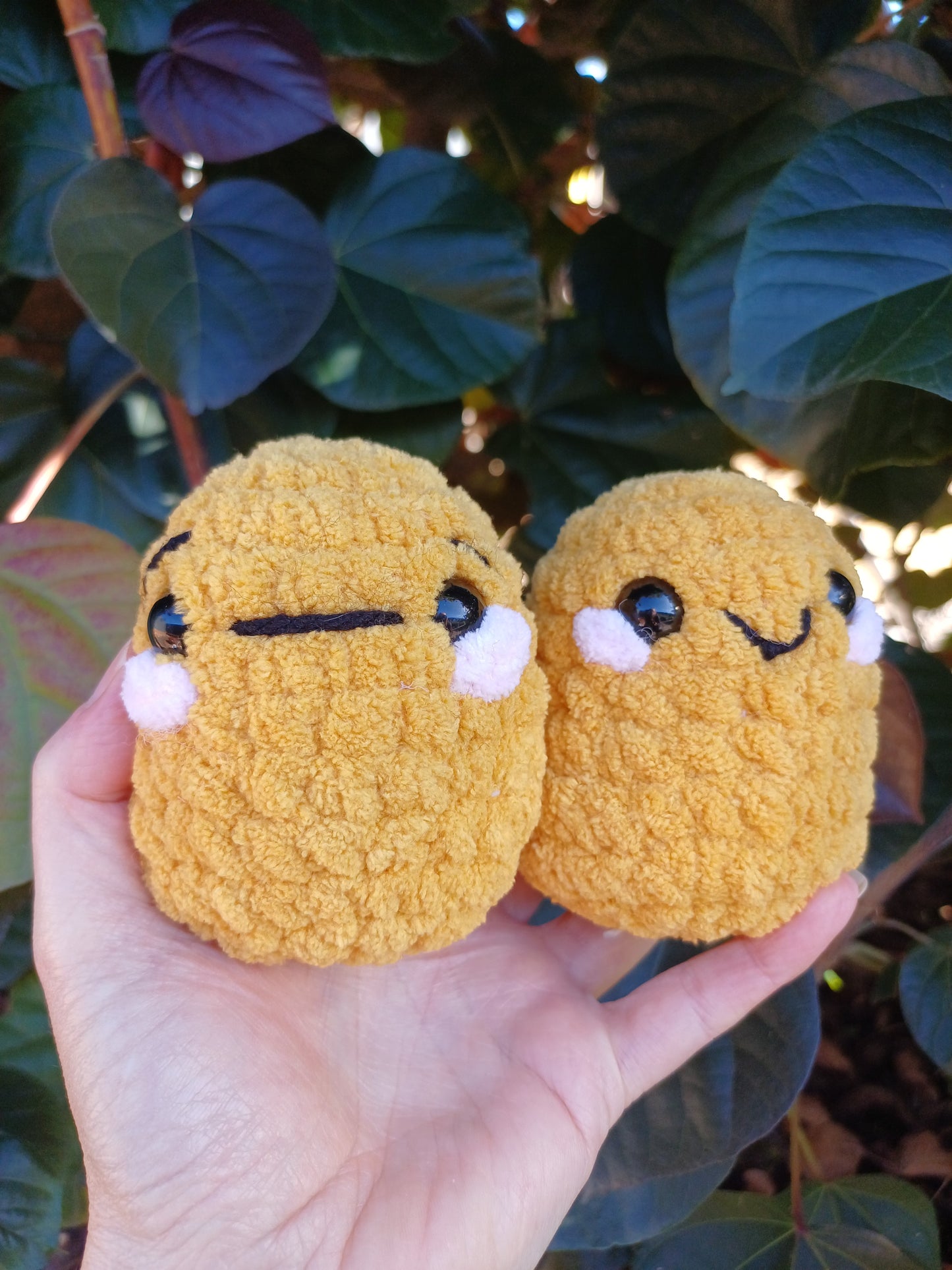 Neil The Little Emotional Support Nugget Crochet Plush Toy