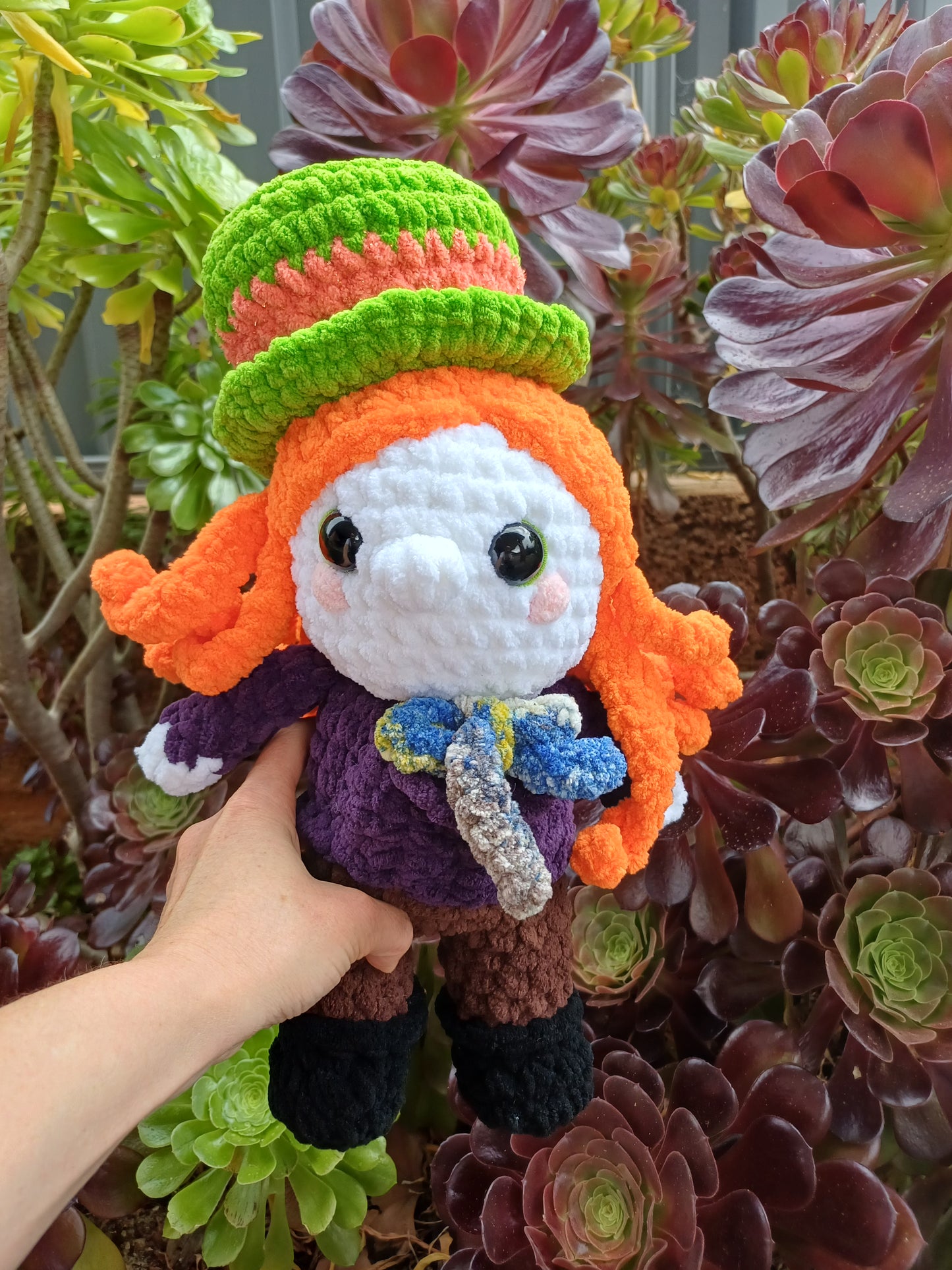 The Mad Hatter Crochet  Plush Toy