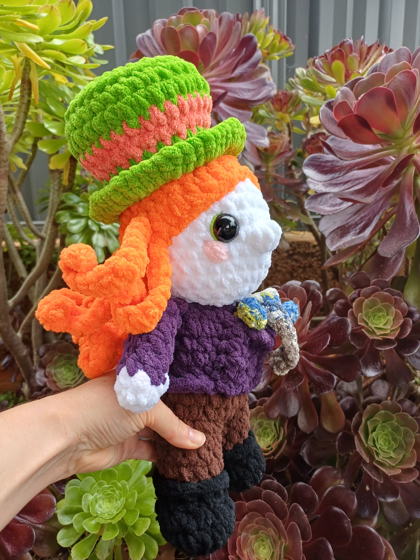 The Mad Hatter Crochet  Plush Toy