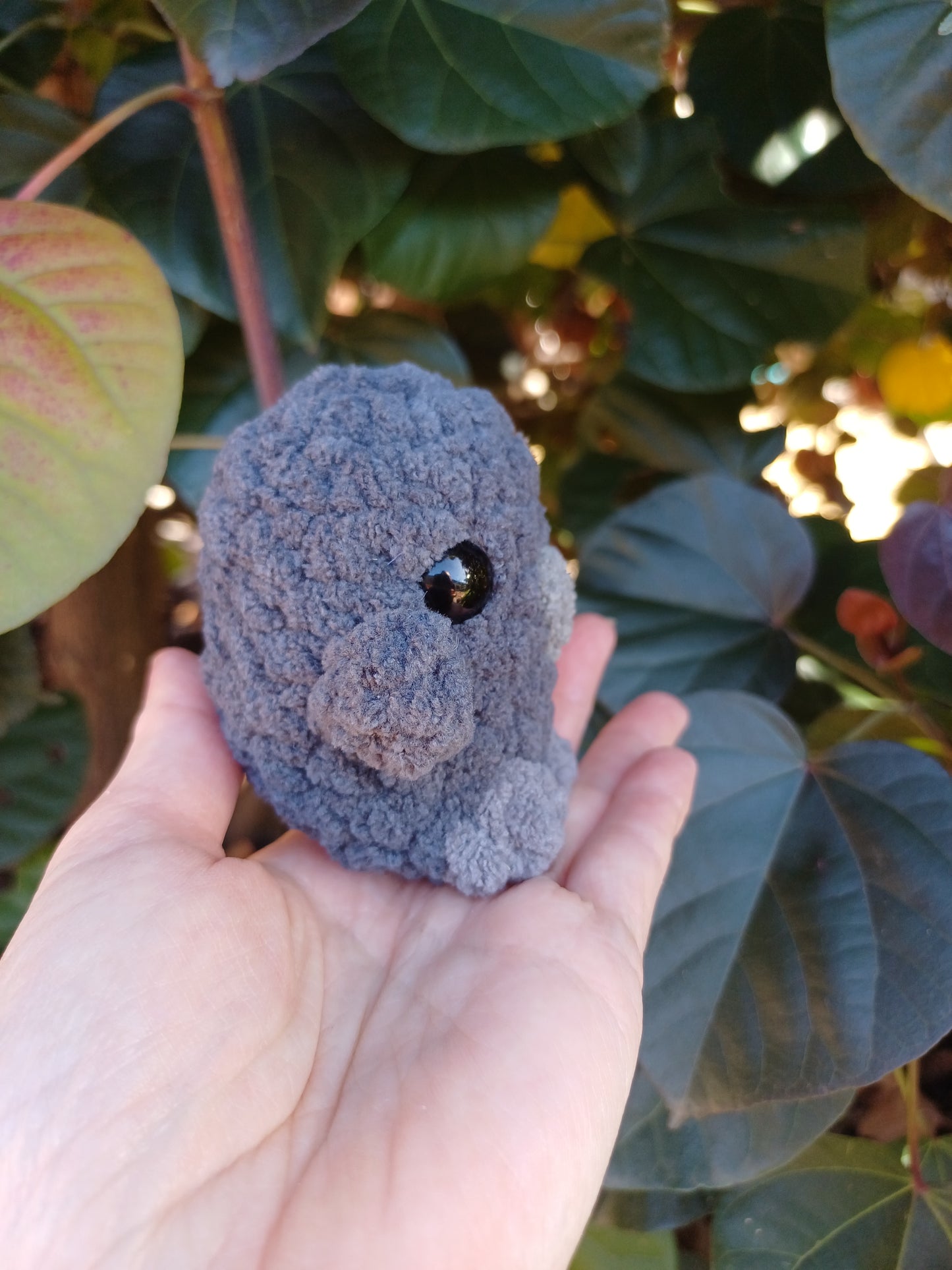 Little Crow, Little Black Bird Crochet Plush Toy