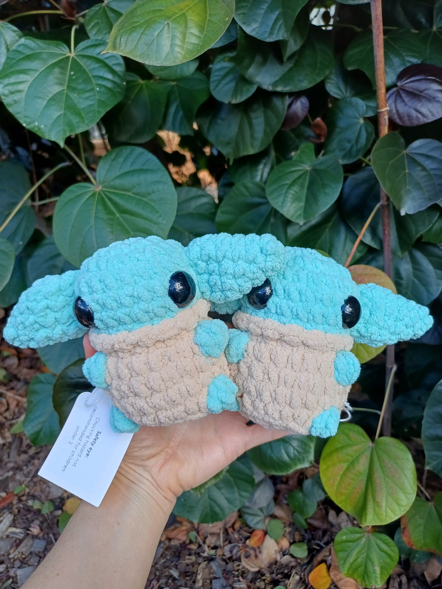The Little Green Alien Crochet Plush Toy