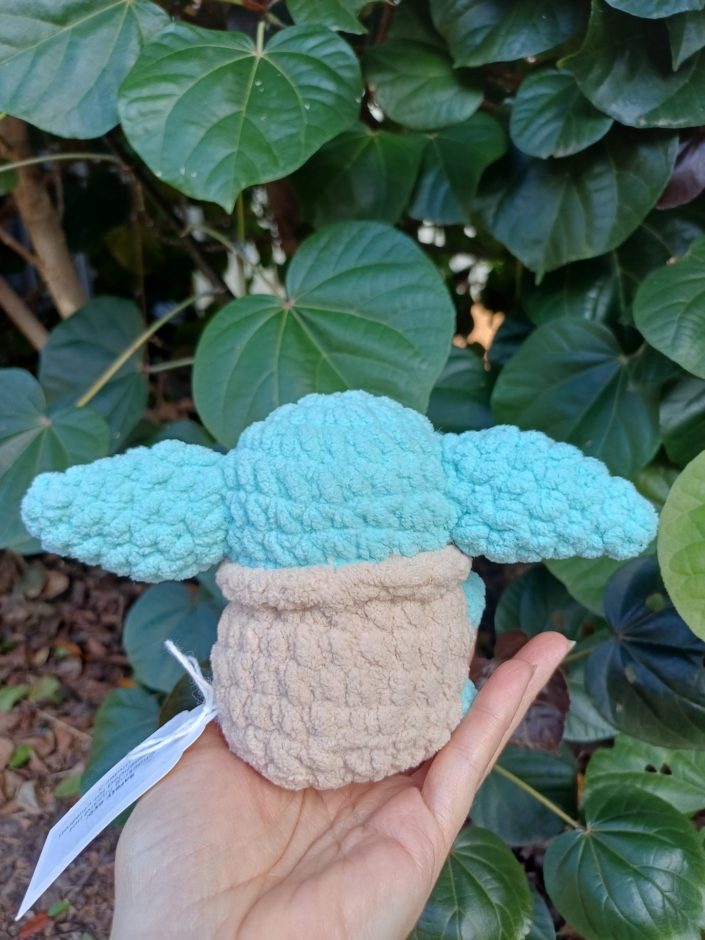 The Little Green Alien Crochet Plush Toy