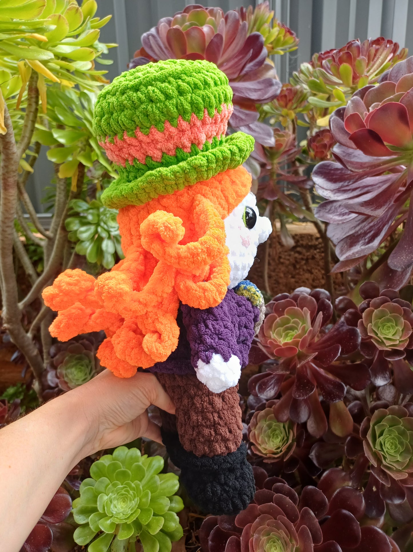 The Mad Hatter Crochet  Plush Toy