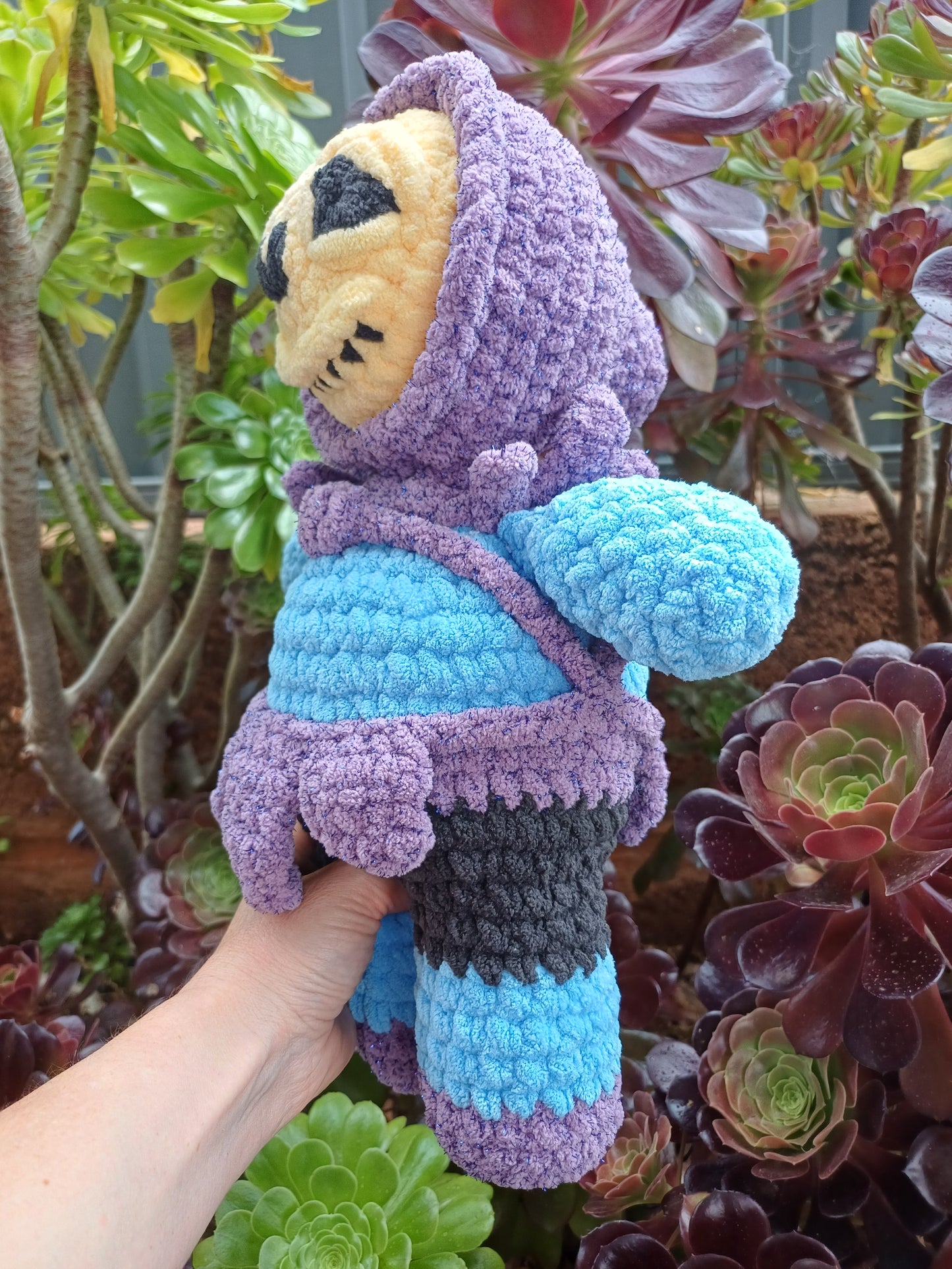 Lord Skeletor Crochet Plush