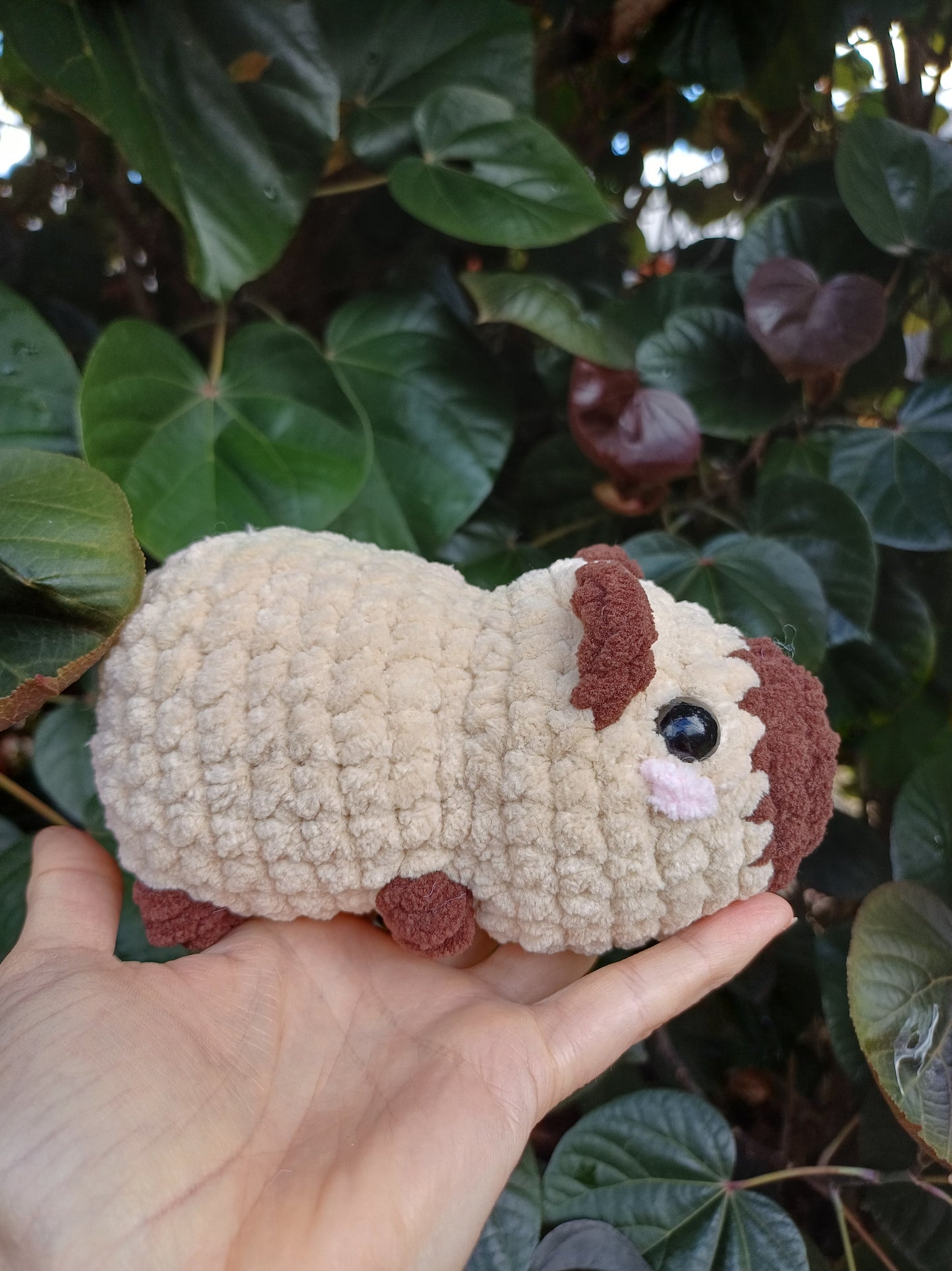 Carl The Capybara Crochet Plush Toy/ Handmade Crochet Capybara