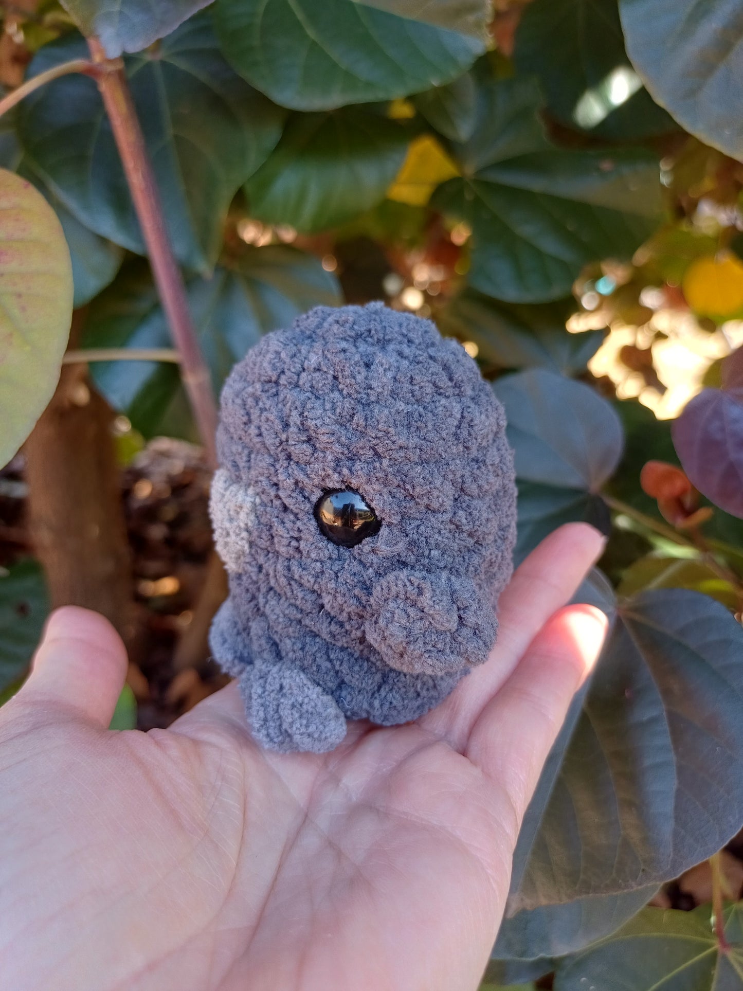 Little Crow, Little Black Bird Crochet Plush Toy