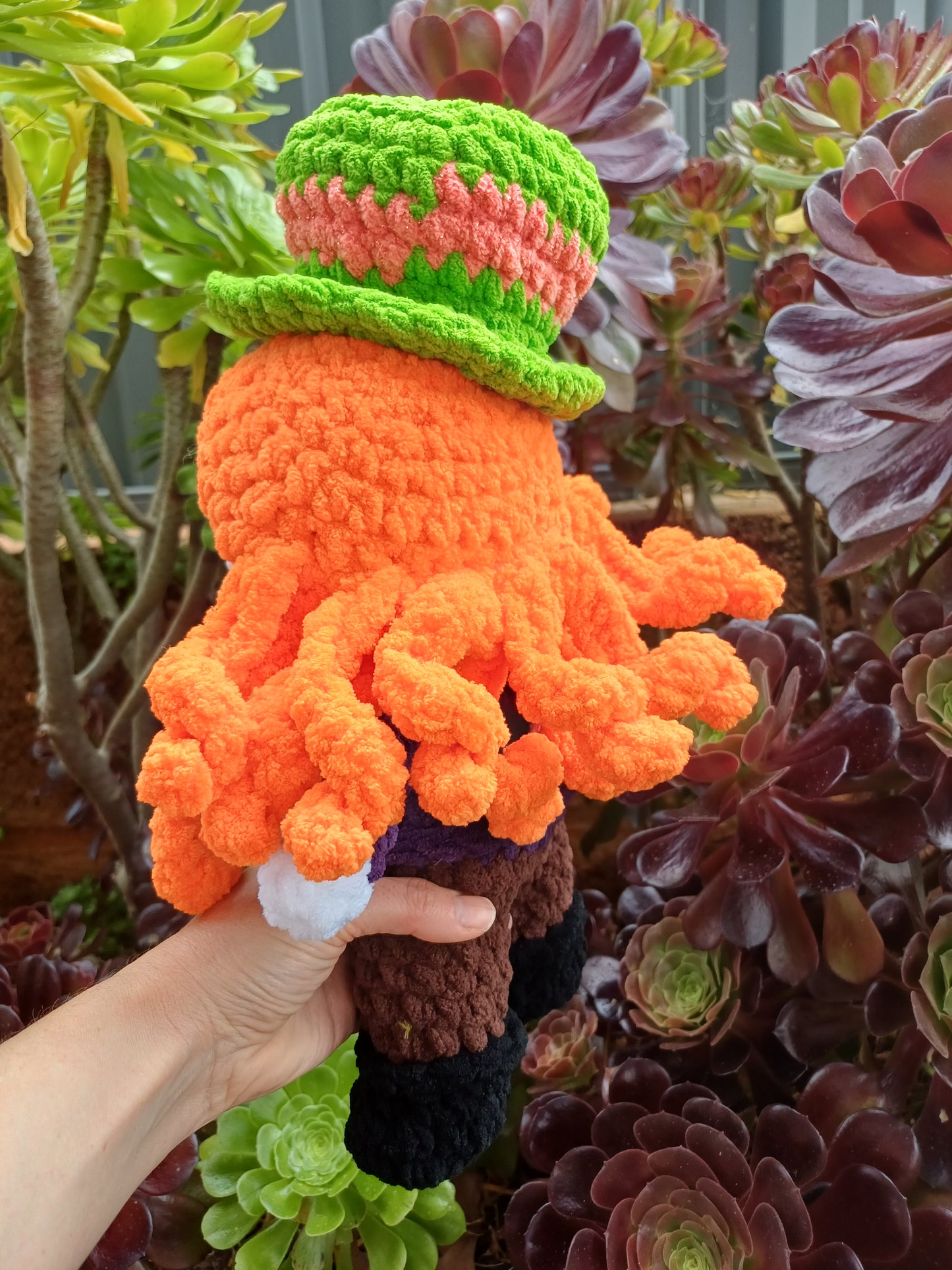 The Mad Hatter Crochet  Plush Toy