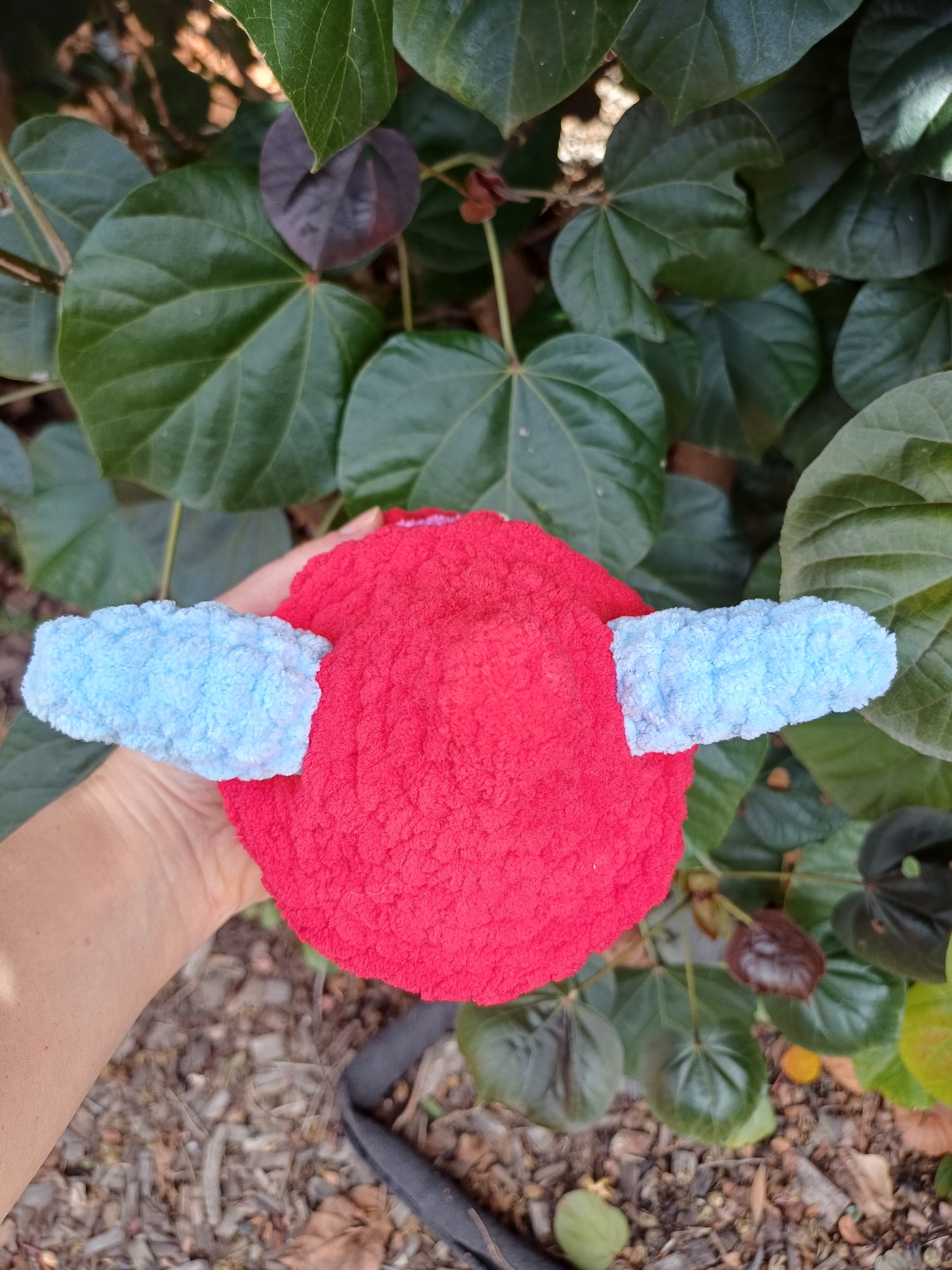 Blue Flying Alien "Orko" Crochet Plush Toy