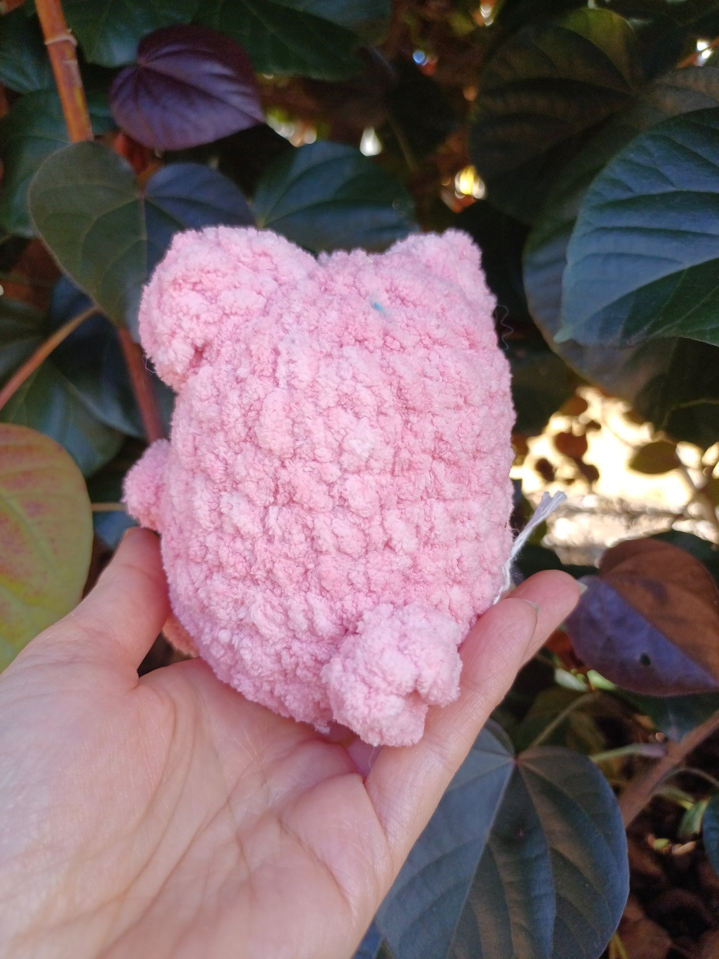Chubby Pink Pigs Crochet Plush Toy