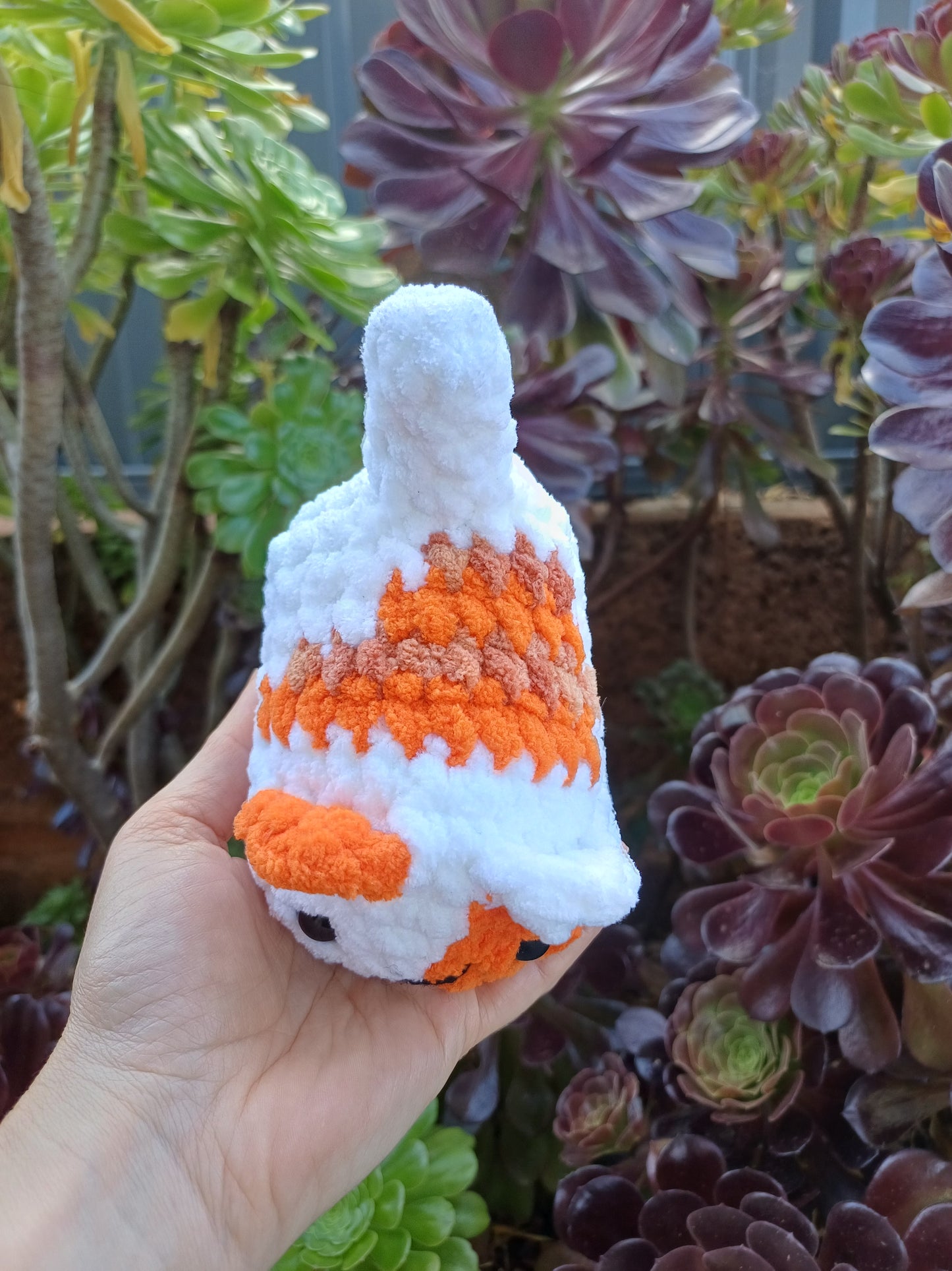 Loaf Cat Orange and White