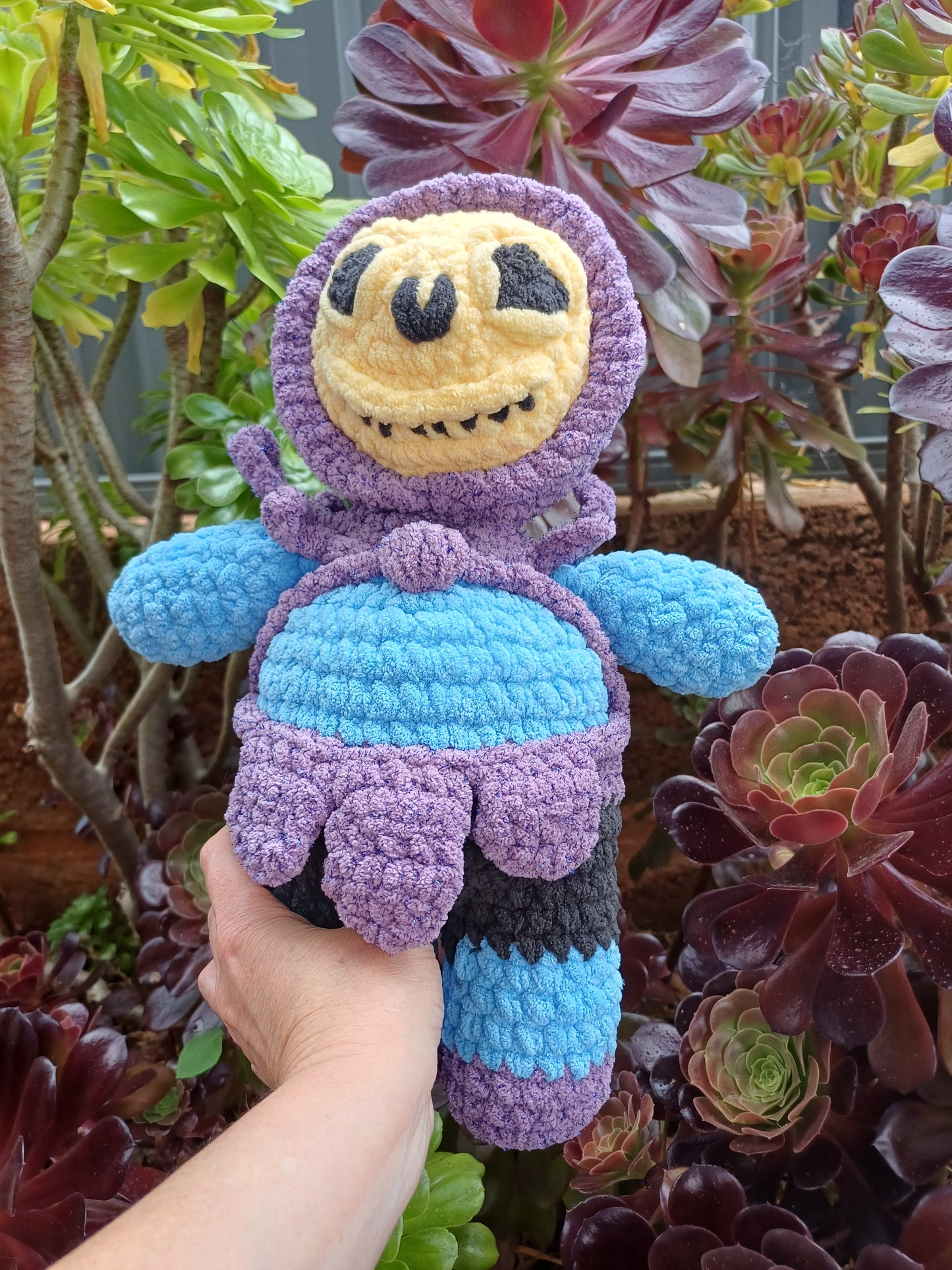 Lord Skeletor Crochet Plush