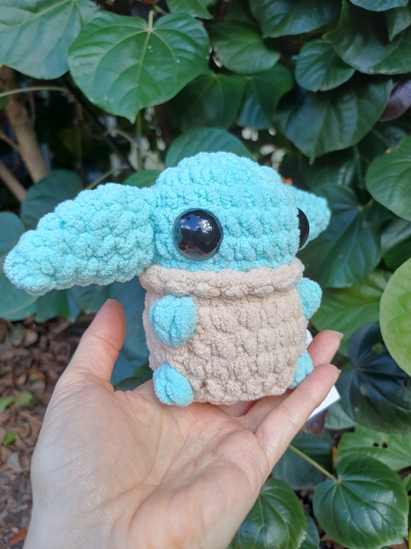 The Little Green Alien Crochet Plush Toy
