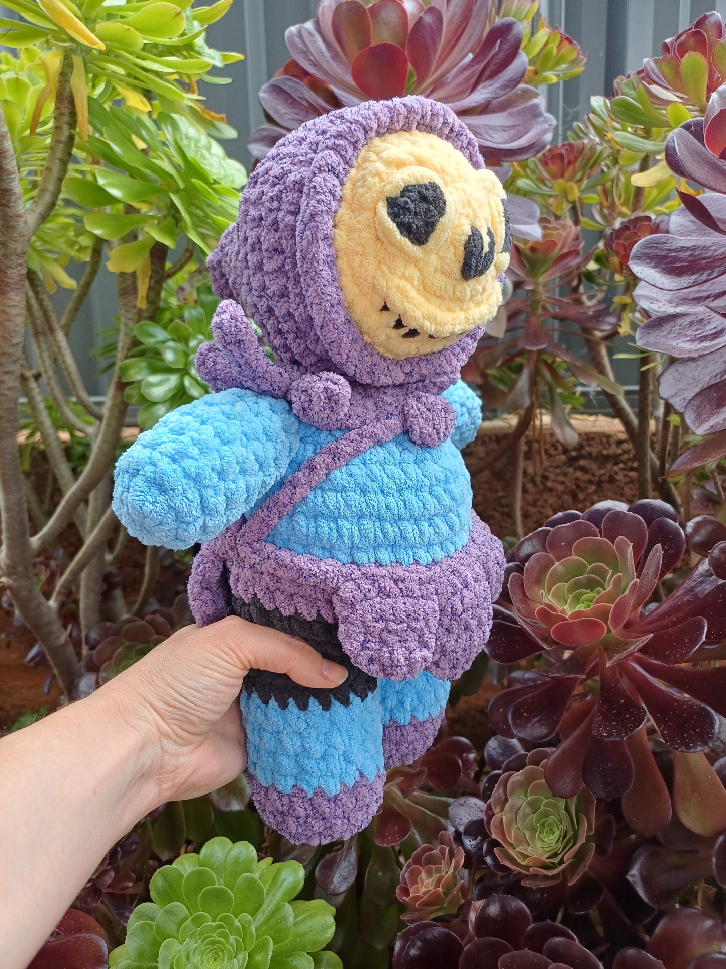 Lord Skeletor Crochet Plush