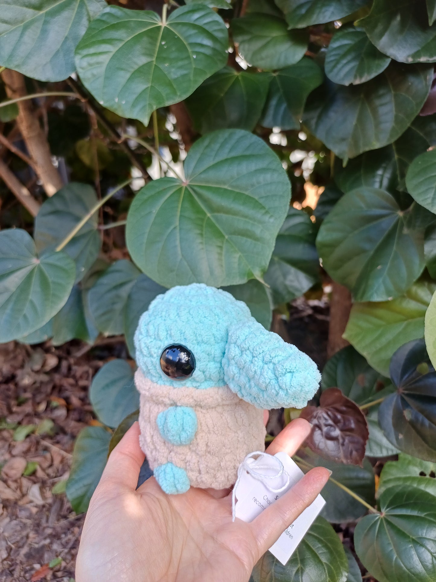 The Little Green Alien Crochet Plush Toy