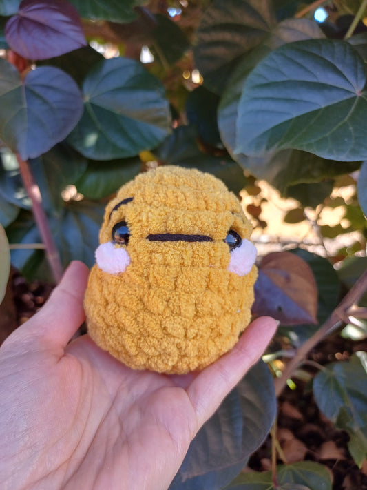 Neil The Little Emotional Support Nugget Crochet Plush Toy