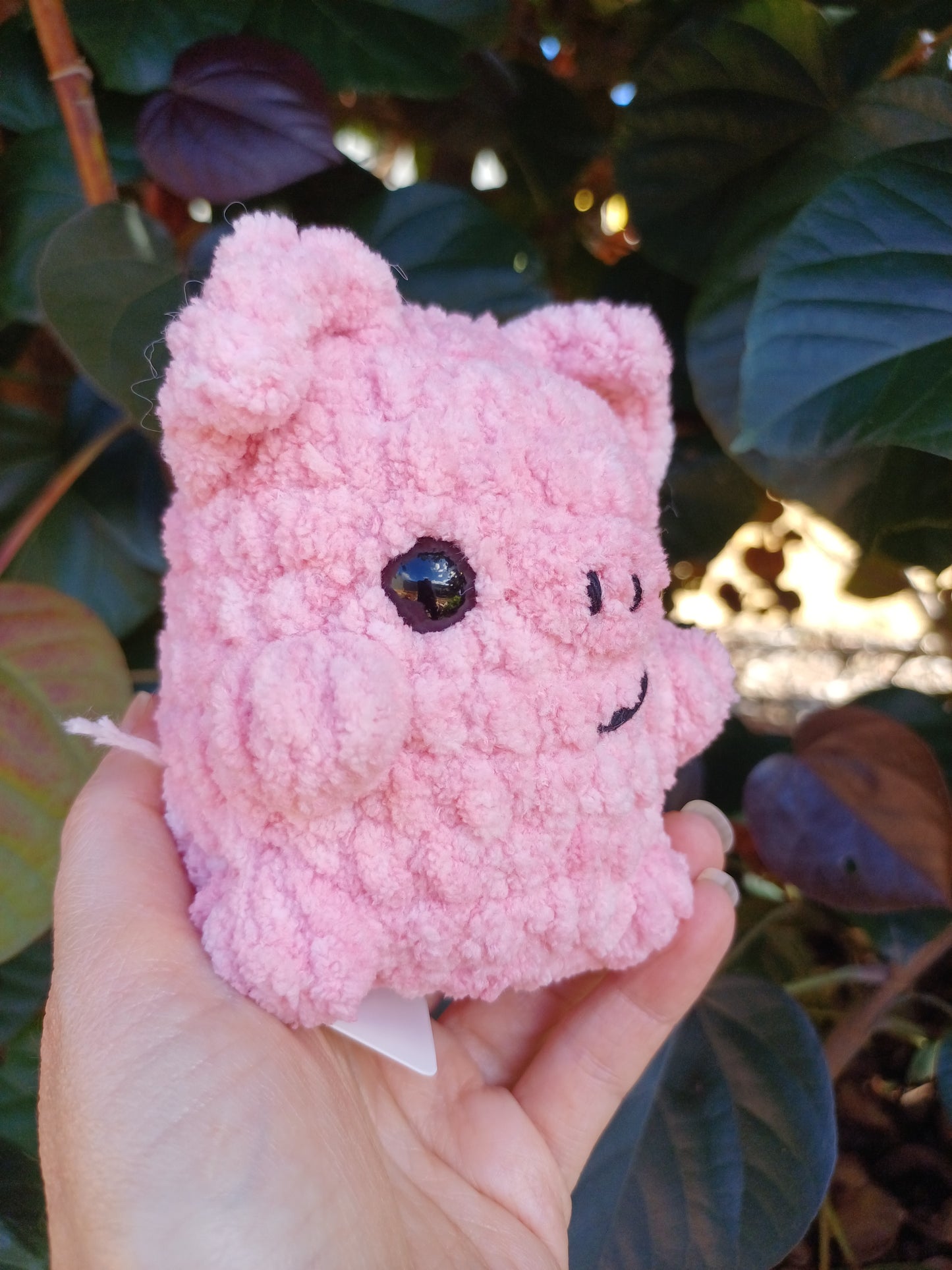 Chubby Pink Pigs Crochet Plush Toy