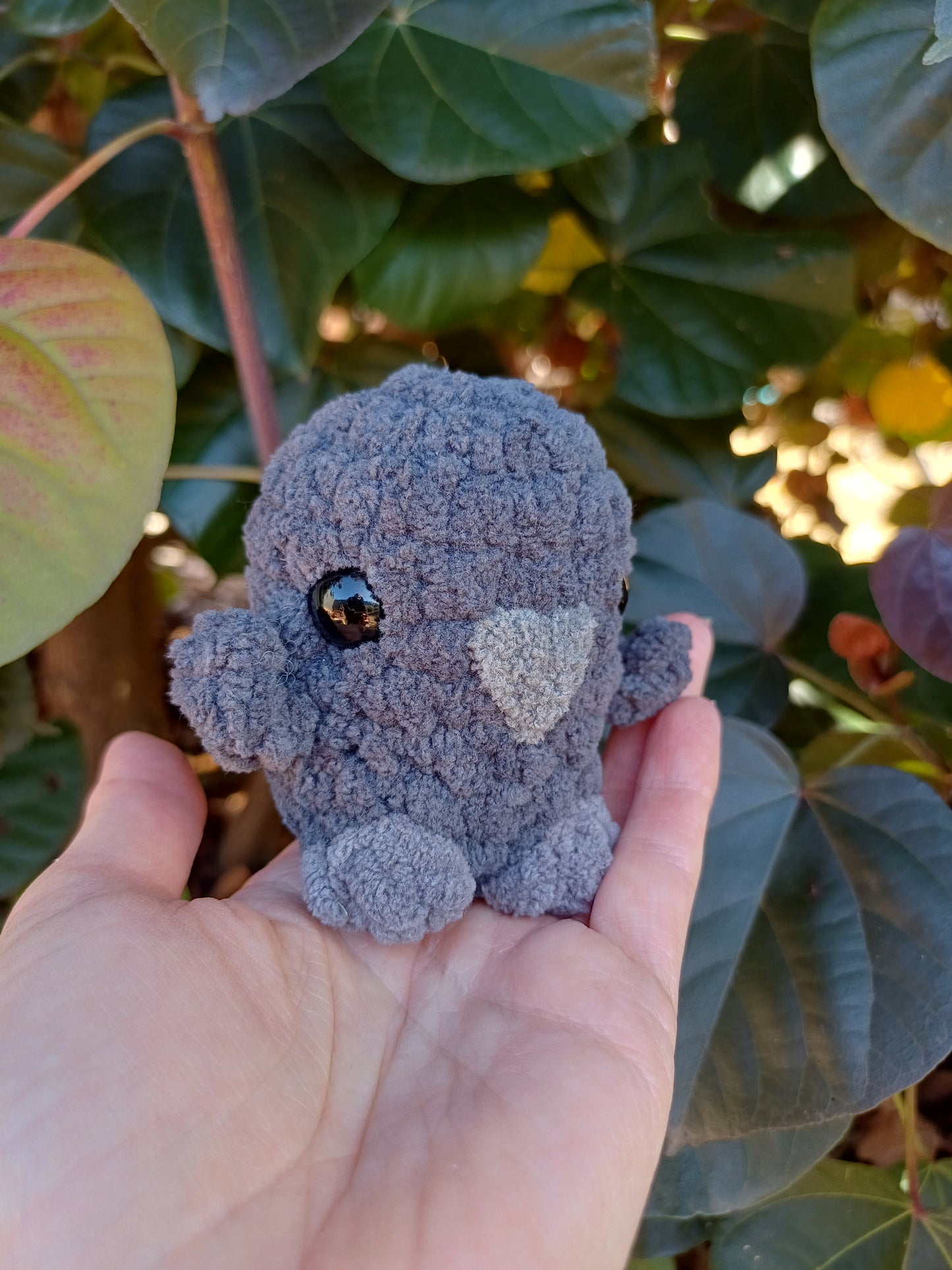 Little Crow, Little Black Bird Crochet Plush Toy